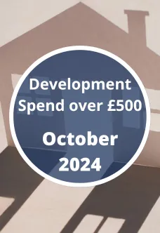 Development Spend - October 2024